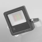 LEDVANCE SMART+ WiFi Floodlight, RGBW, gris, 20W
