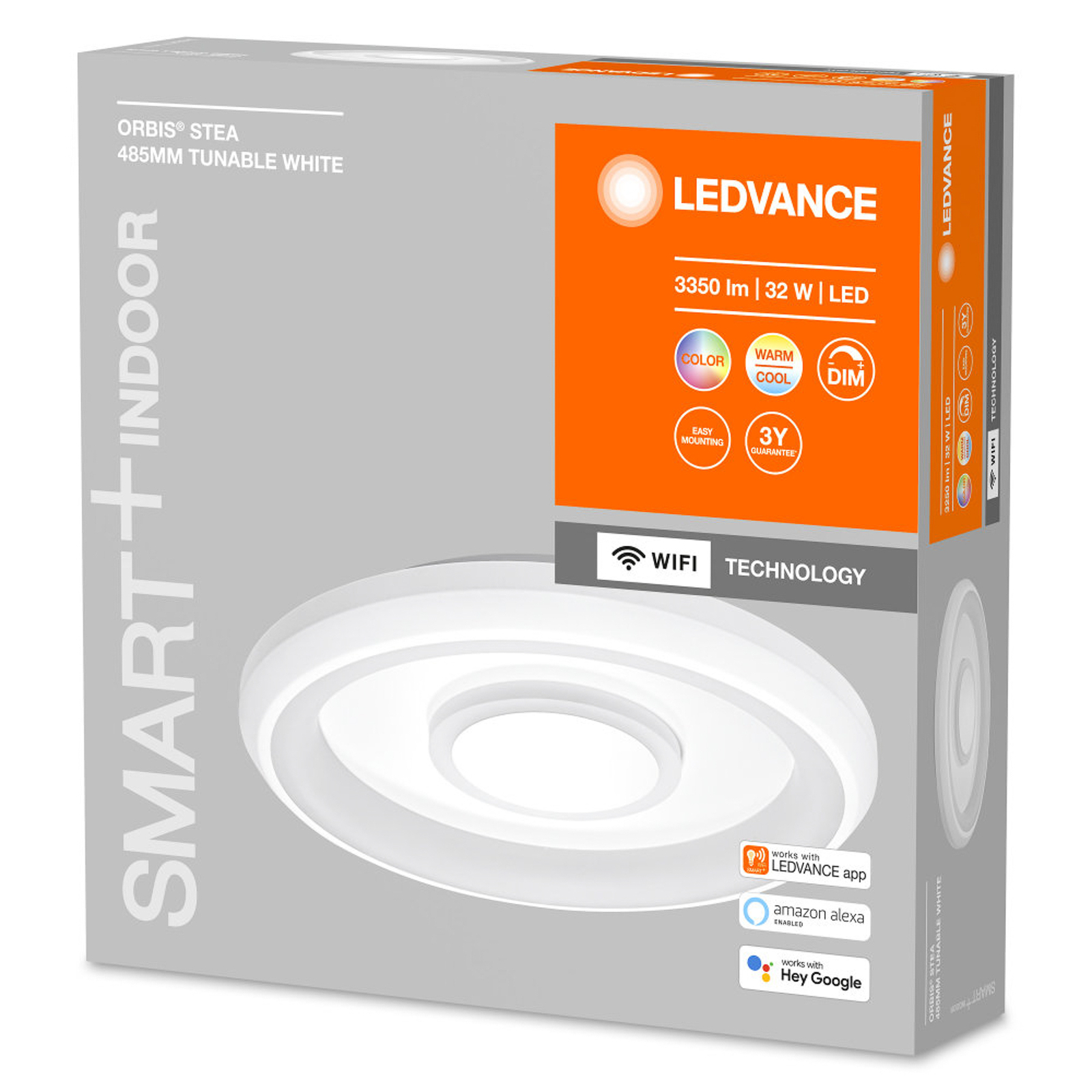 LEDVANCE SMART+ WiFi Orbis Stea LED ceiling light