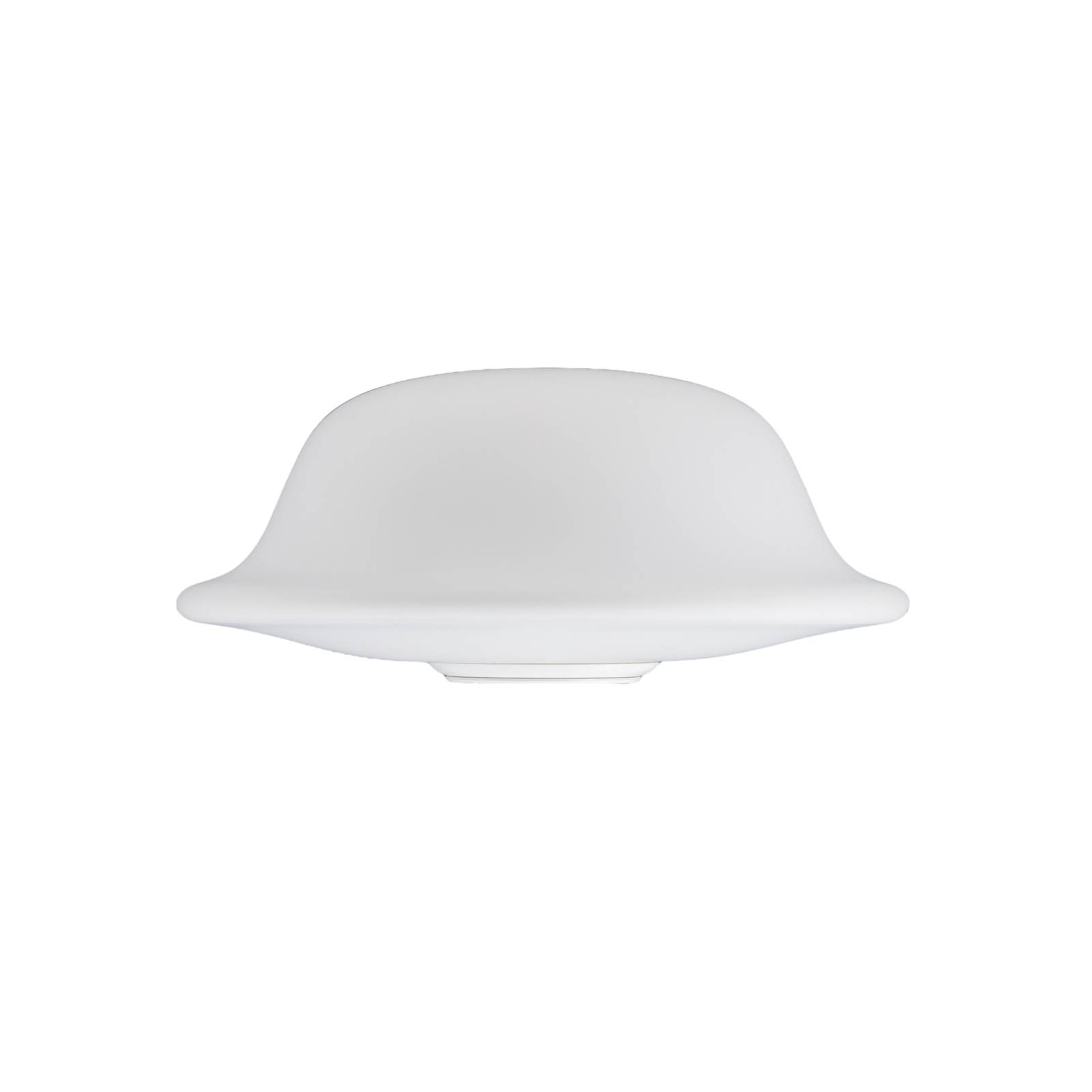 UMAGE Butler lampa stołowa szklany klosz, czarna podstawa