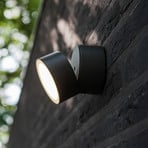 Kinkiet zewnętrzny LED Trumpet, Ø 9,4 cm