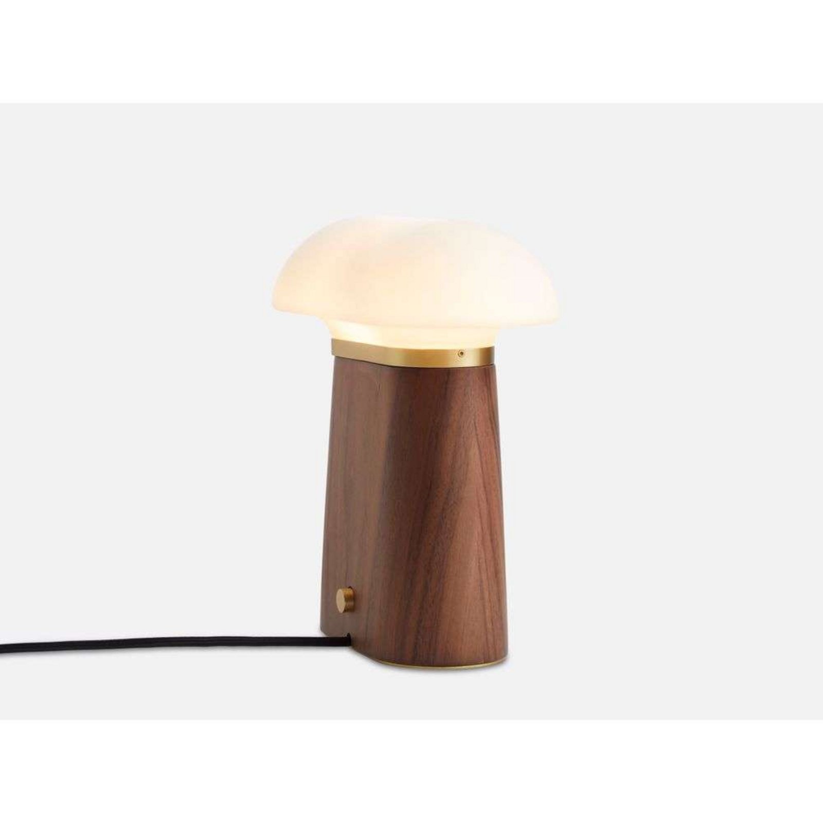 Nova Table Lamp Walnut/Opal - Woud