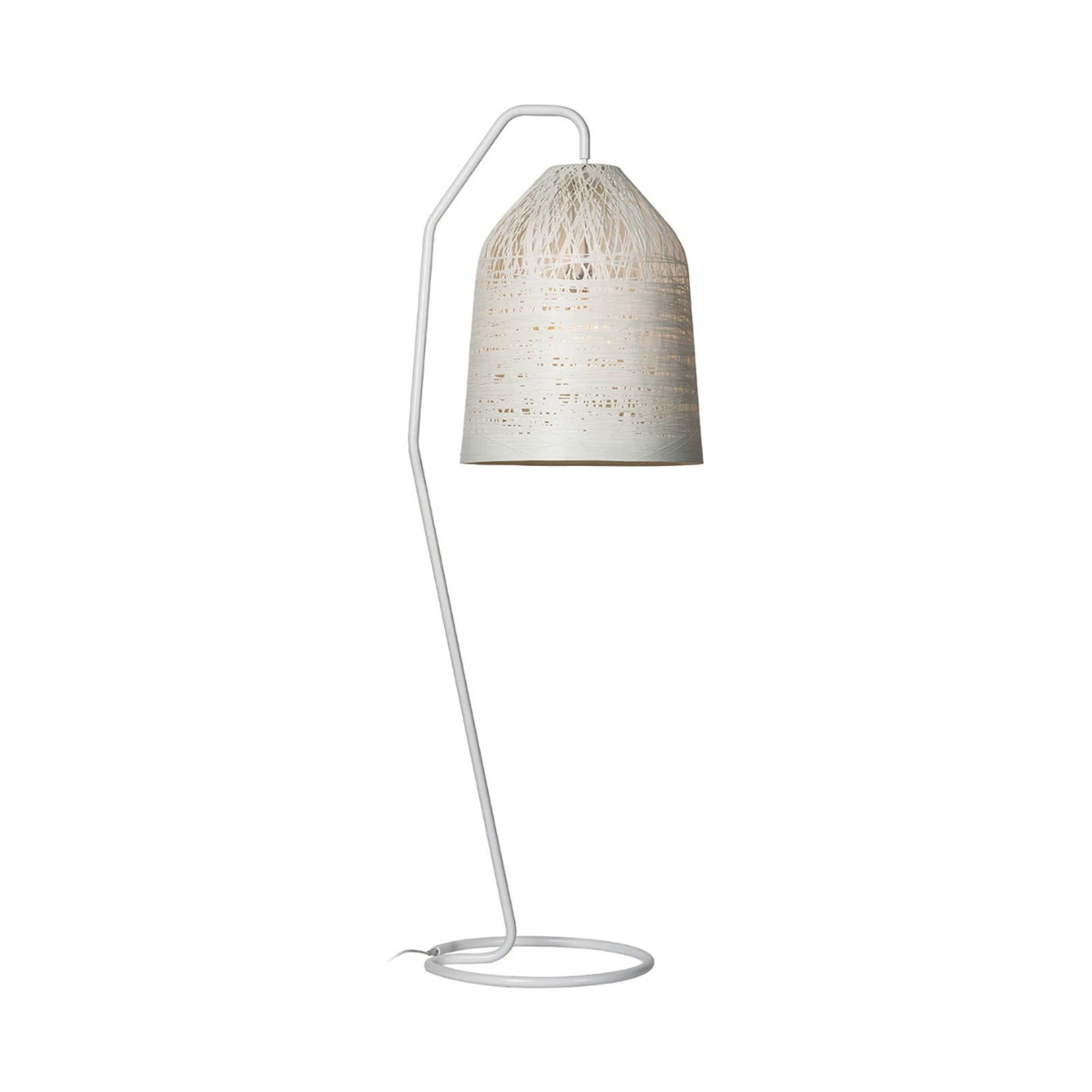 Karman Black Out – biela stojaca lampa