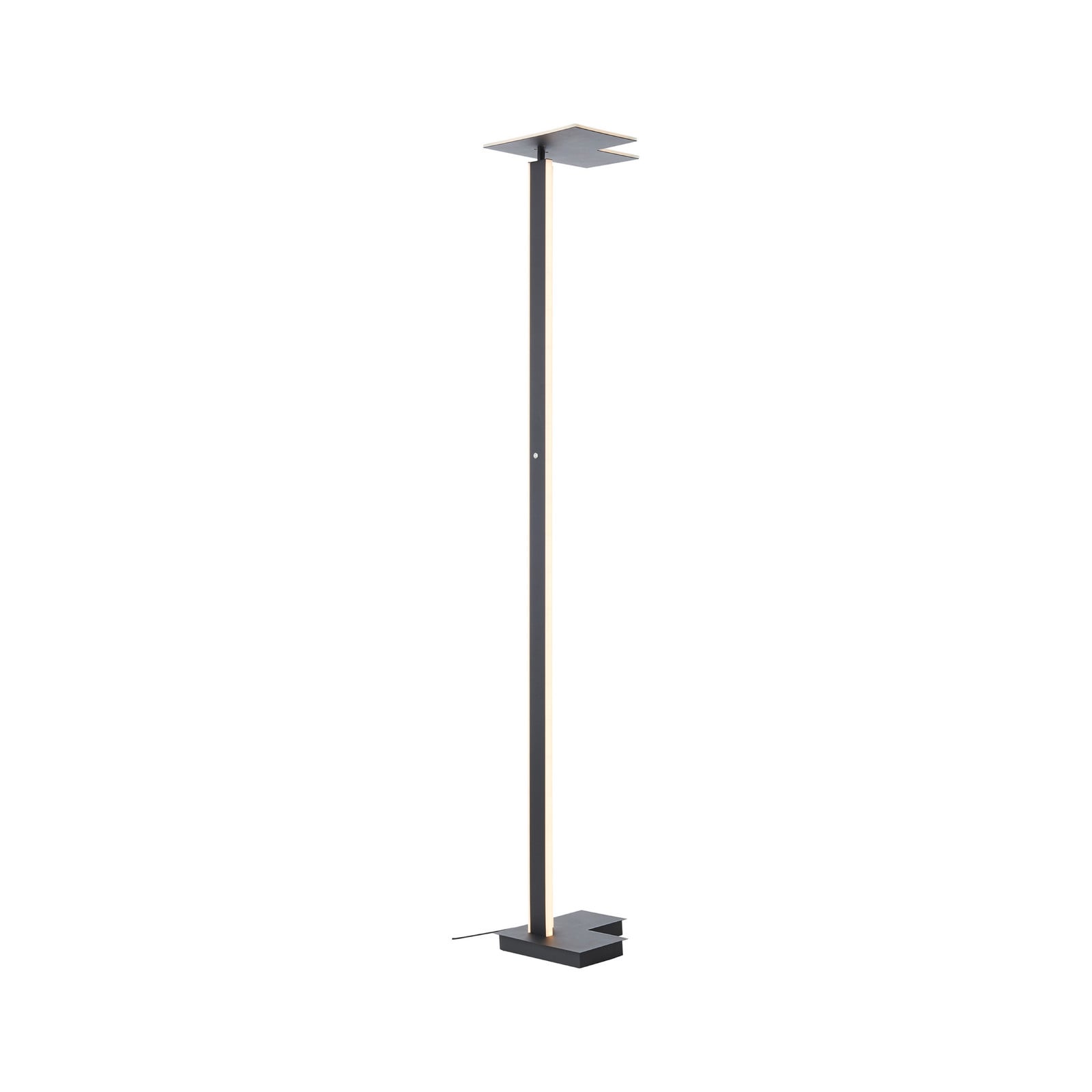 Brilliant Lampadar LED Mora antracit înălțime 178 cm metal - Camera de zi / sufragerie - Modern