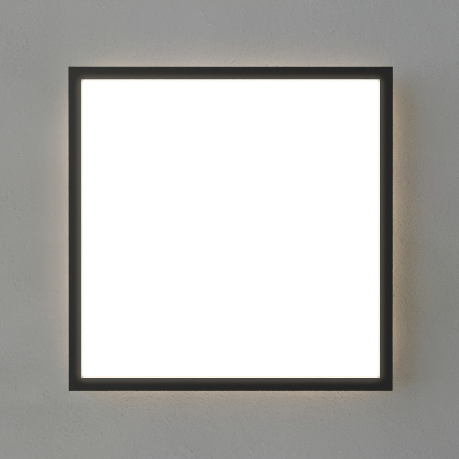 Prios Avira LED-taklampa, kvadratisk, 42 cm