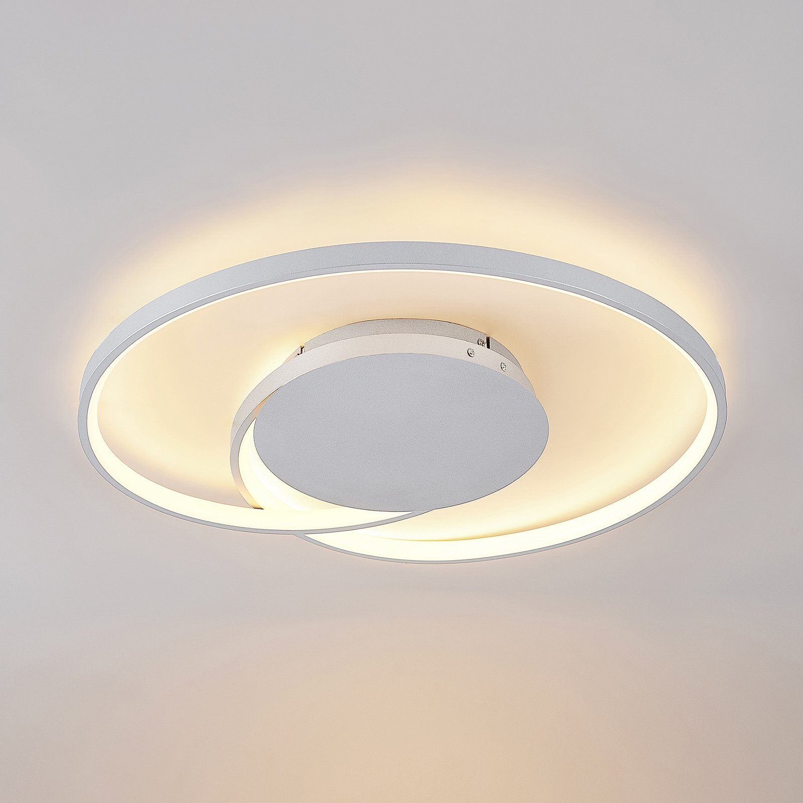 Lucande Enesa stropné LED, okrúhle, CCT
