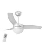 Easy ceiling fan with lighting, grey