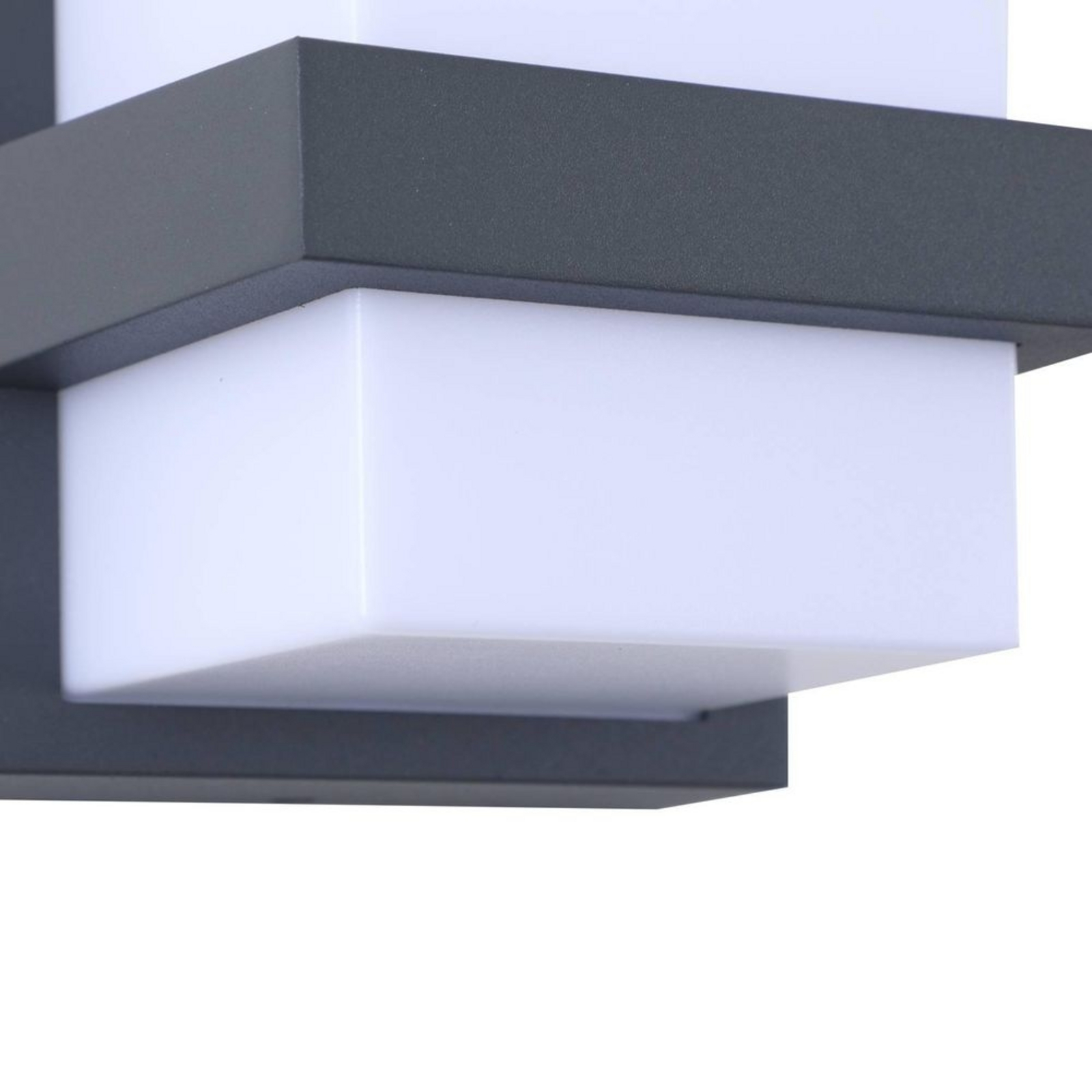 Fyra Square LED Smart Venkovní Nástěnné svítidlo Grey - Lindby