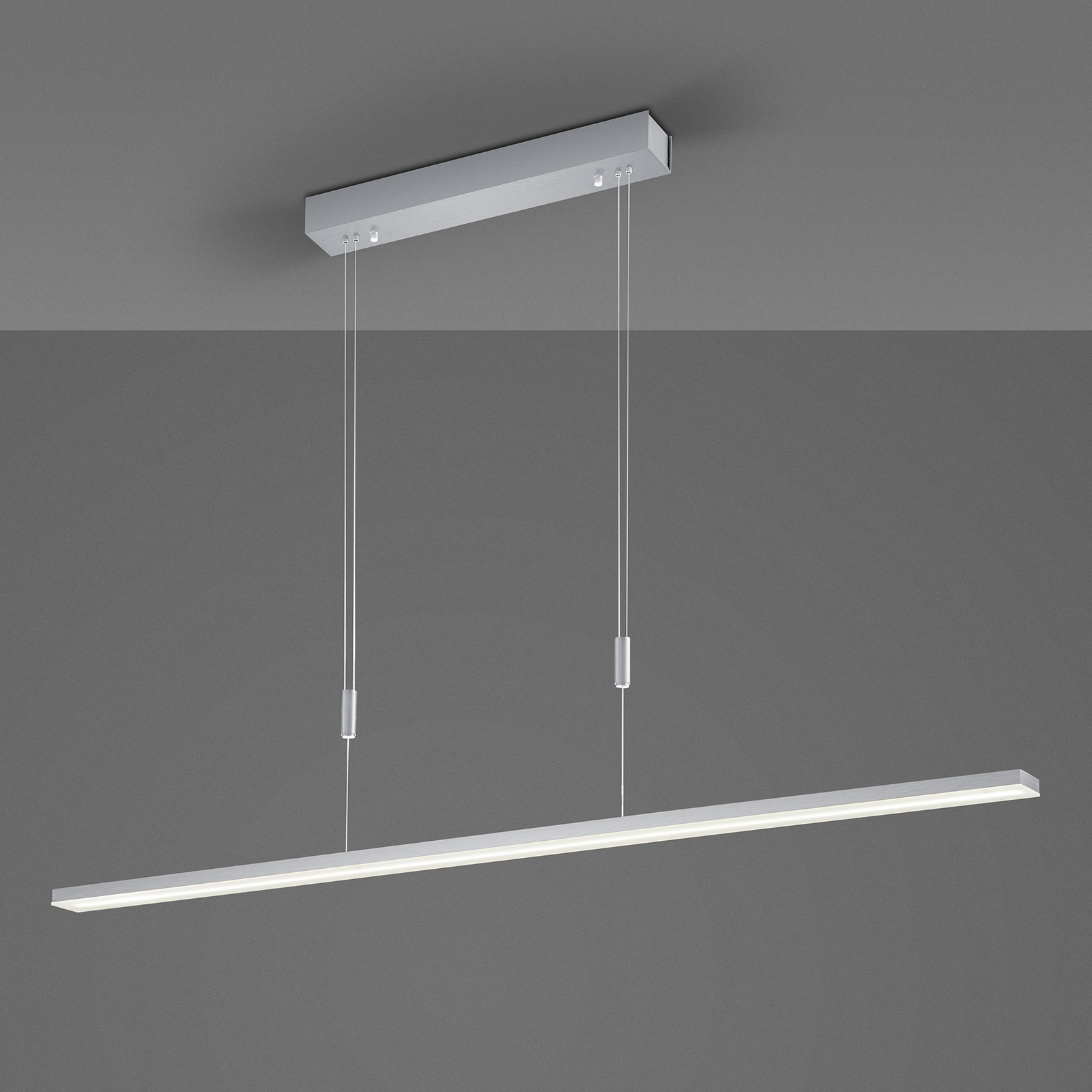Bopp Baseline LED-hængelampe, aluminium
