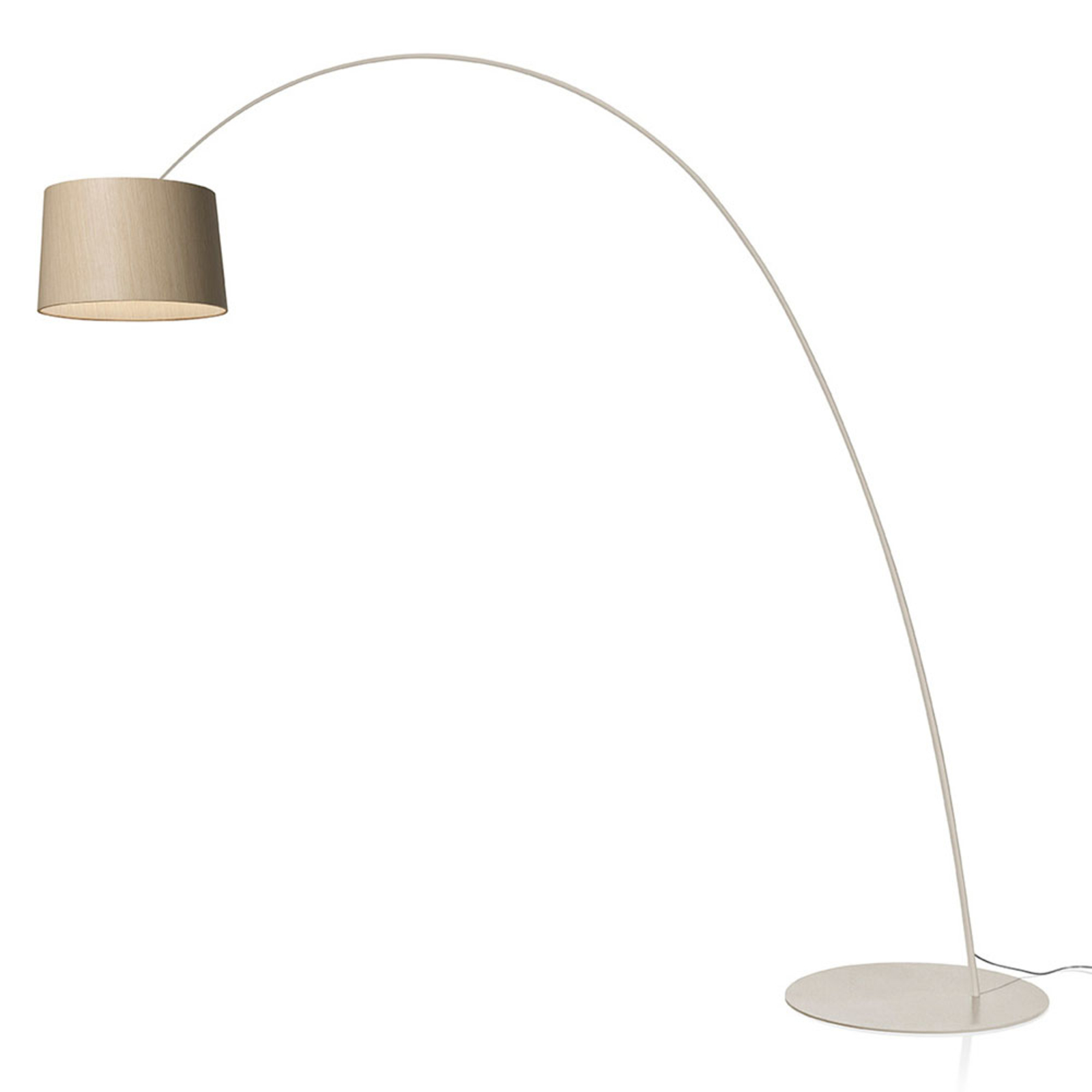 Foscarini Twiggy Wood MyLight golvlampa CCT greige
