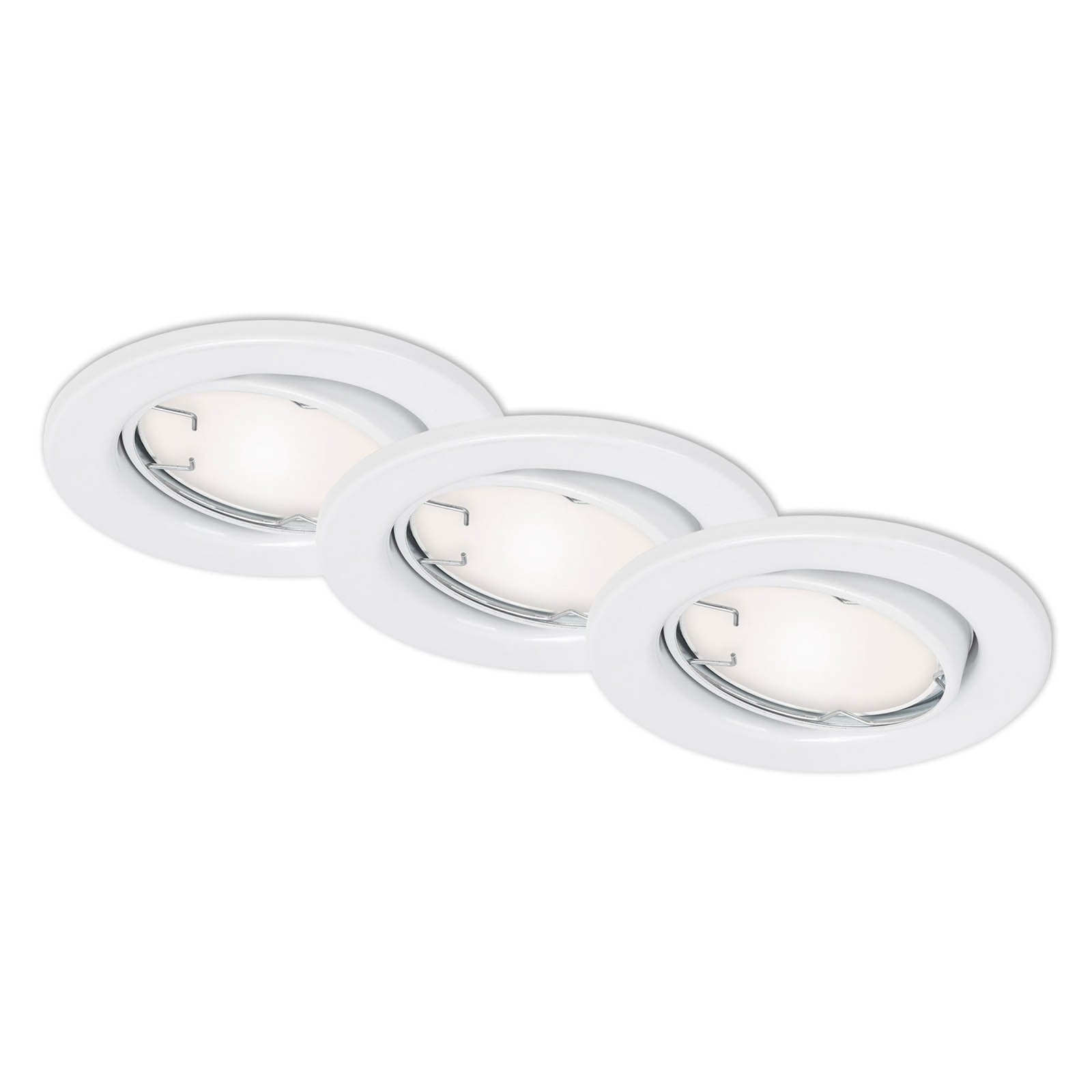 Fit Move S LED recessed light, CCT RGB 3, white