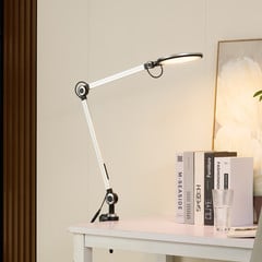 Lindby LED-es bilincslámpa Nyxaris, ezüst, fém, CCT, 52 cm