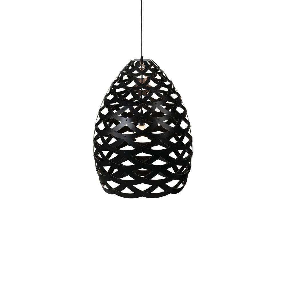 Tui Lampada a Sospensione Ø68 Nero 2 Lati - David Trubridge