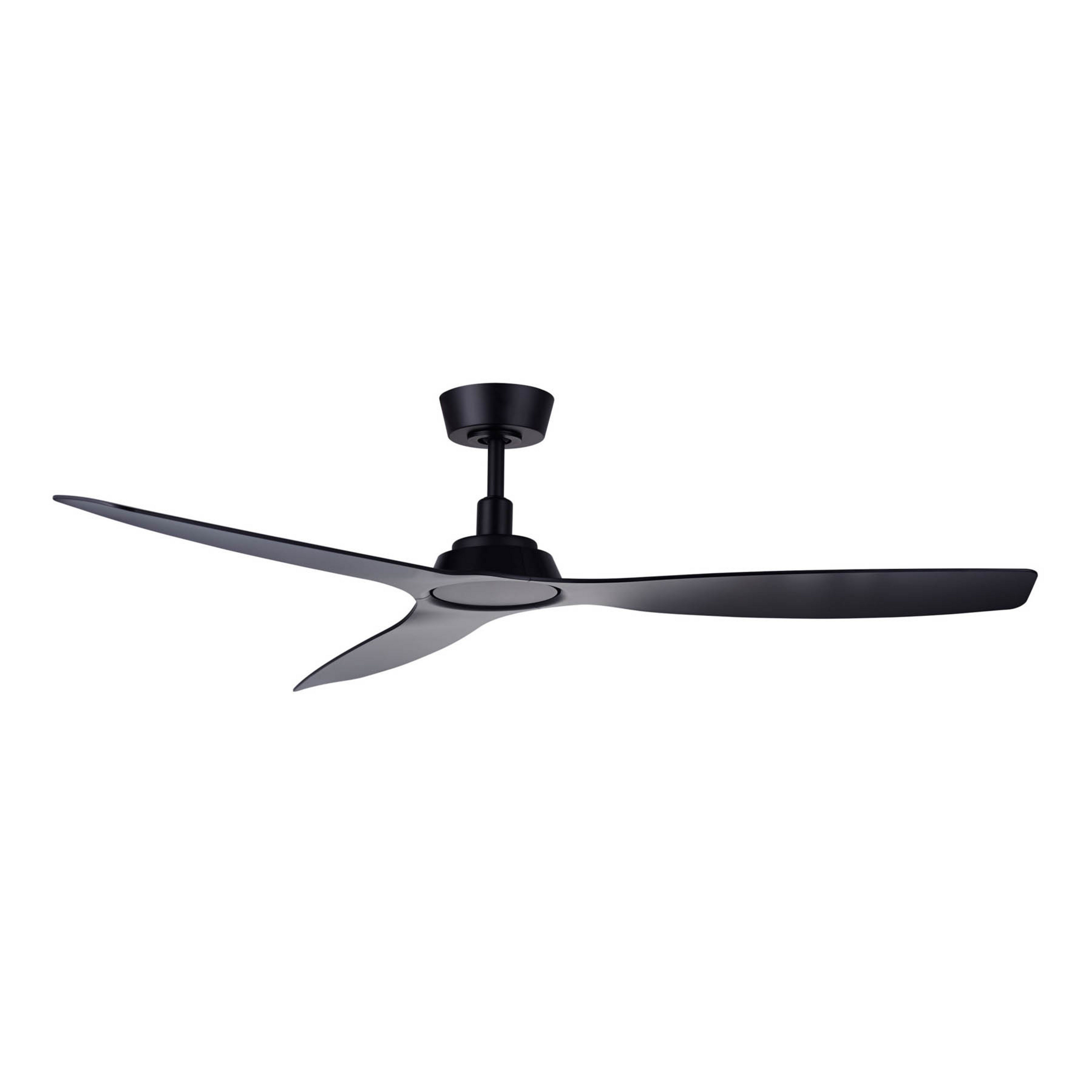 Moto Deckenventilator, schwarz, Ø 132 cm, leise - Beacon