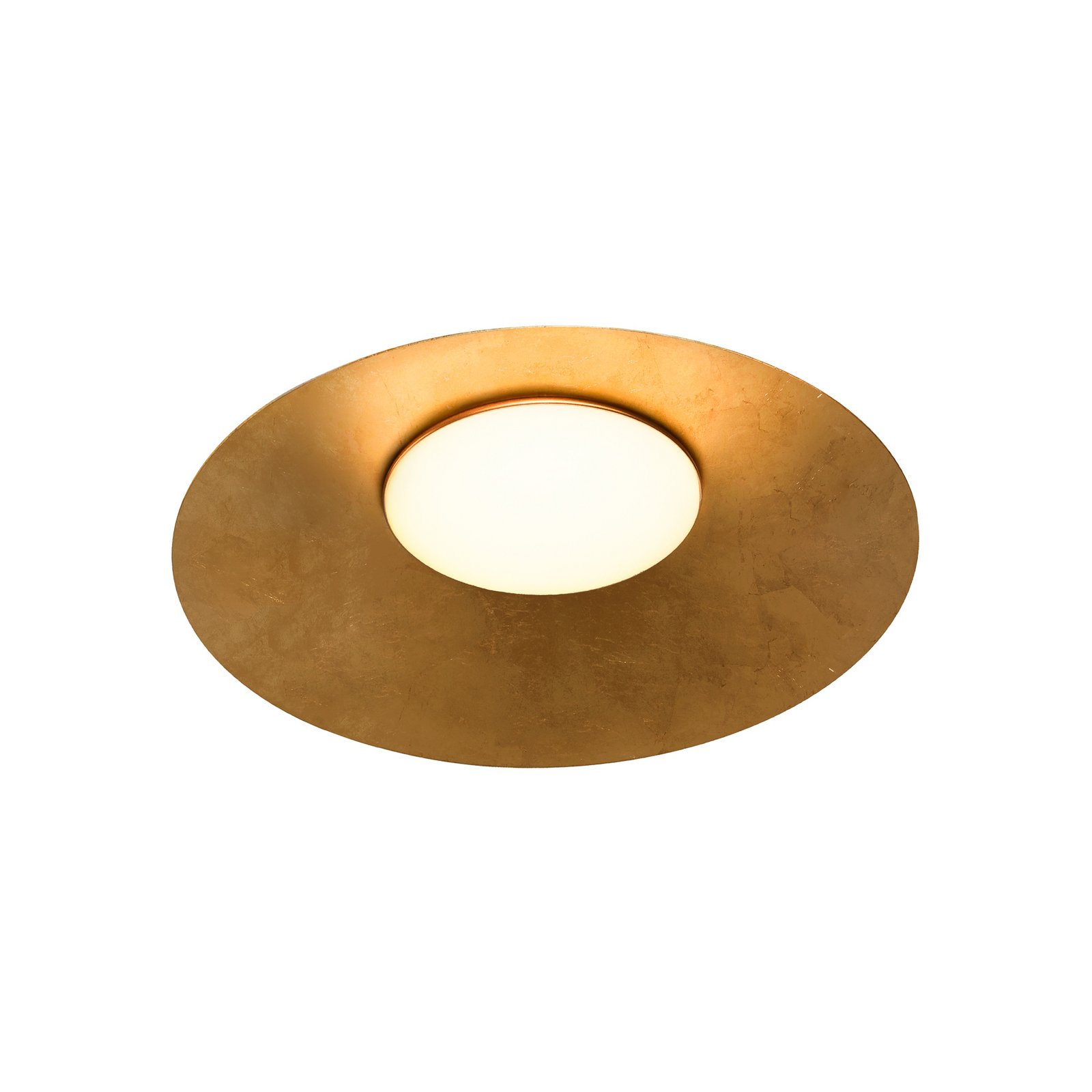 kdln Lampa sufitowa LED Kate, 3000 K, złota, Ø 87 cm