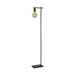 Leanne floor lamp, black