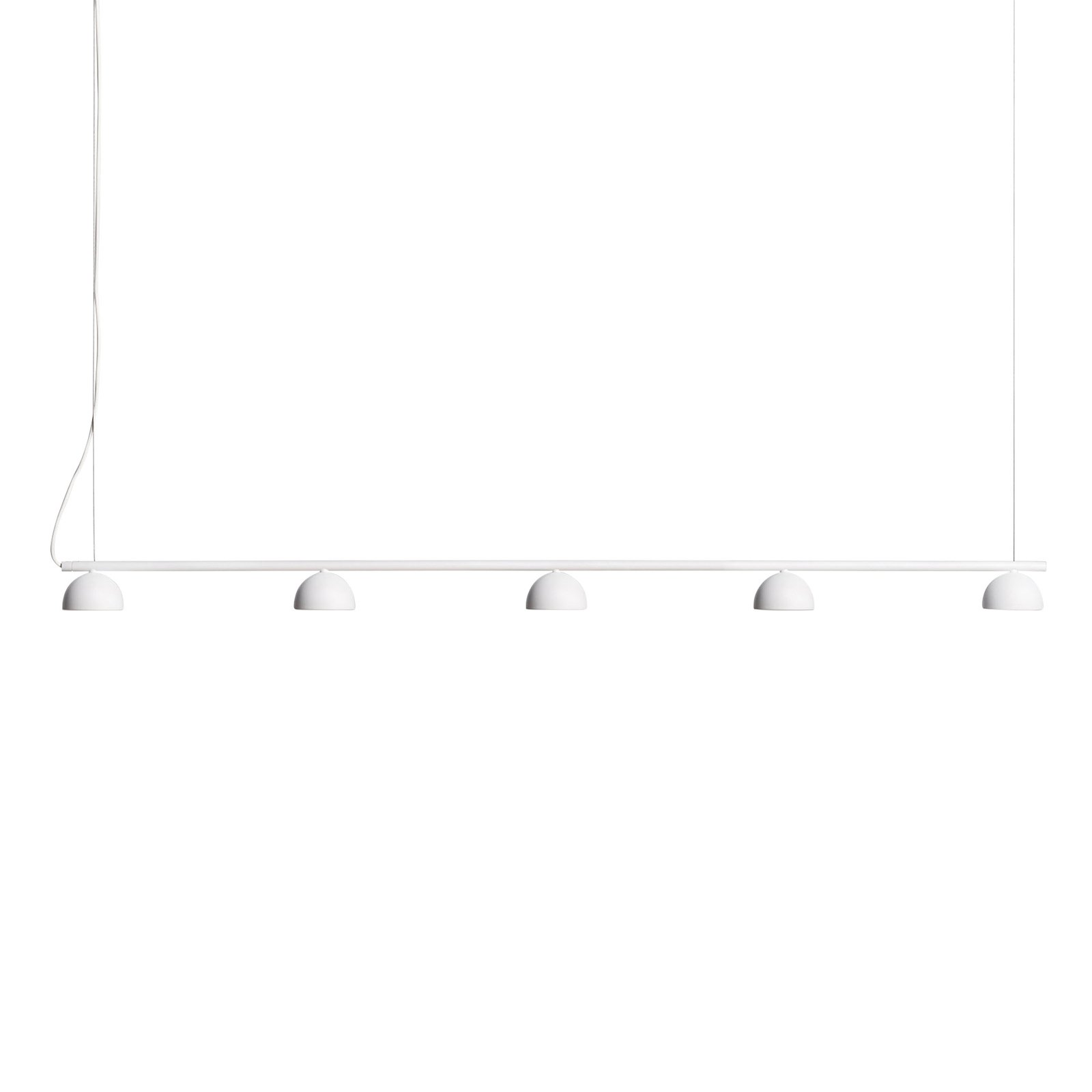 Northern Blush LED pendant light, 5-bulb.