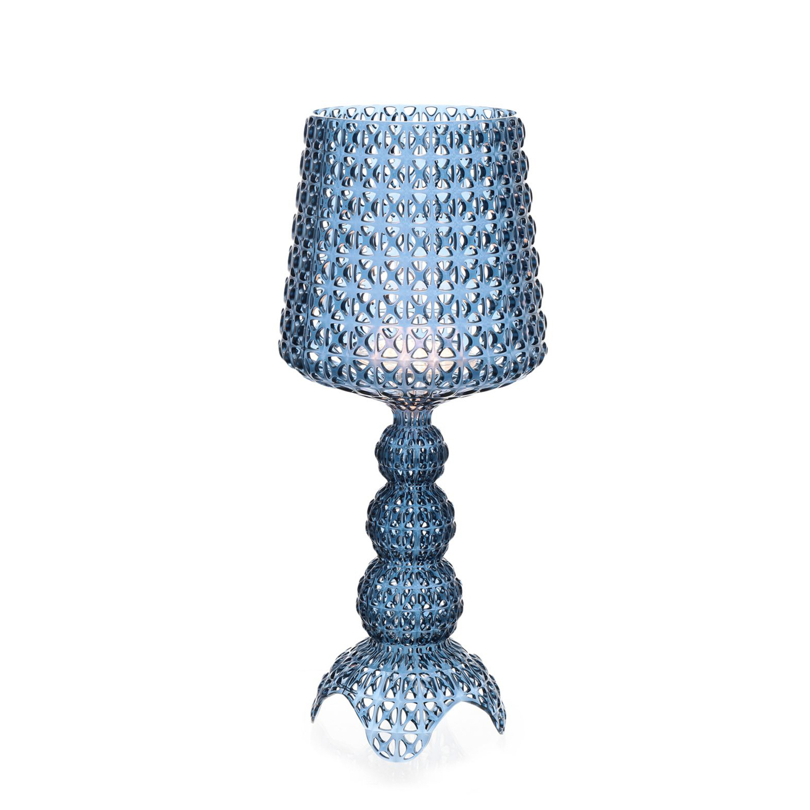 Mini Kabuki Lámpara de Sobremesa Azul Claro - Kartell