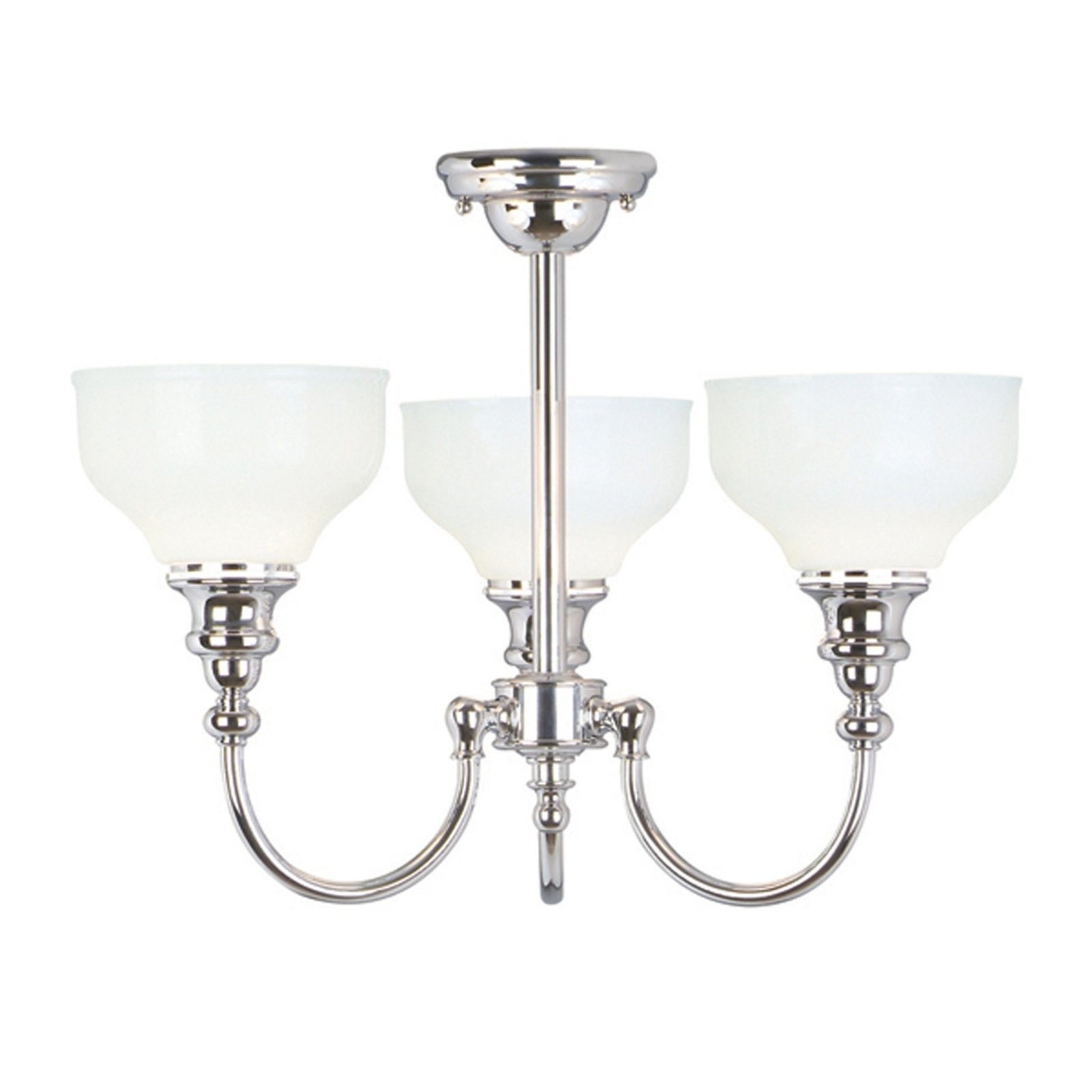 Cheadle Bathroom Ceiling Light Three Bulbs