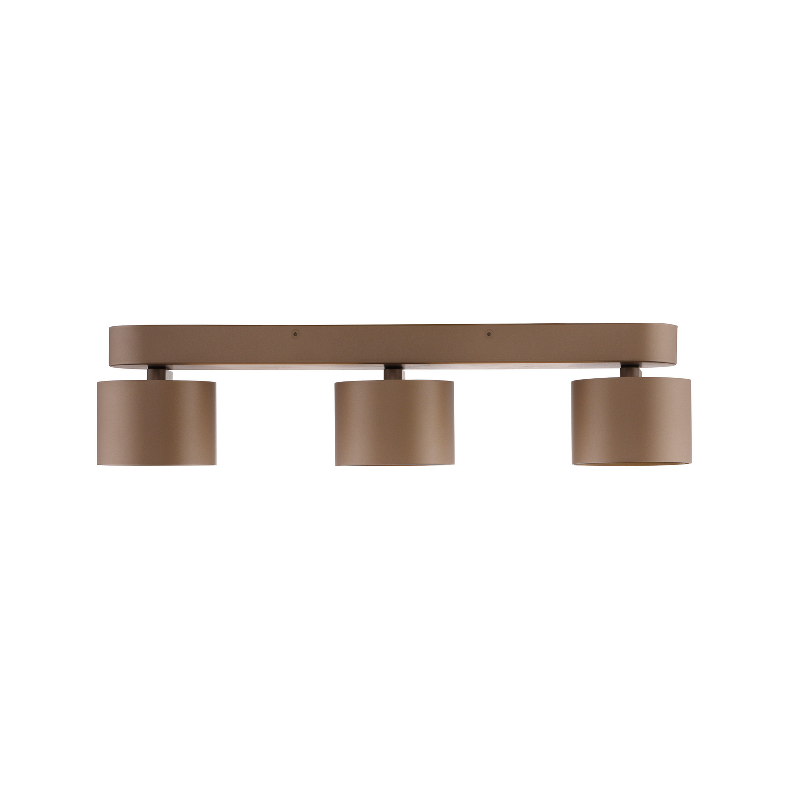Cup LED-Deckenspot, bronzefarben 56cm, Metall, 3-flg. - PURE Cup LED-Deckenspot, bronzefarben 56cm, Metall, 3-flg. - PURE