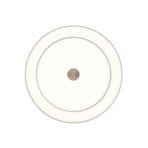 LED-taklampa Keaton, ljusgrå, Ø 40 cm, metall, CCT