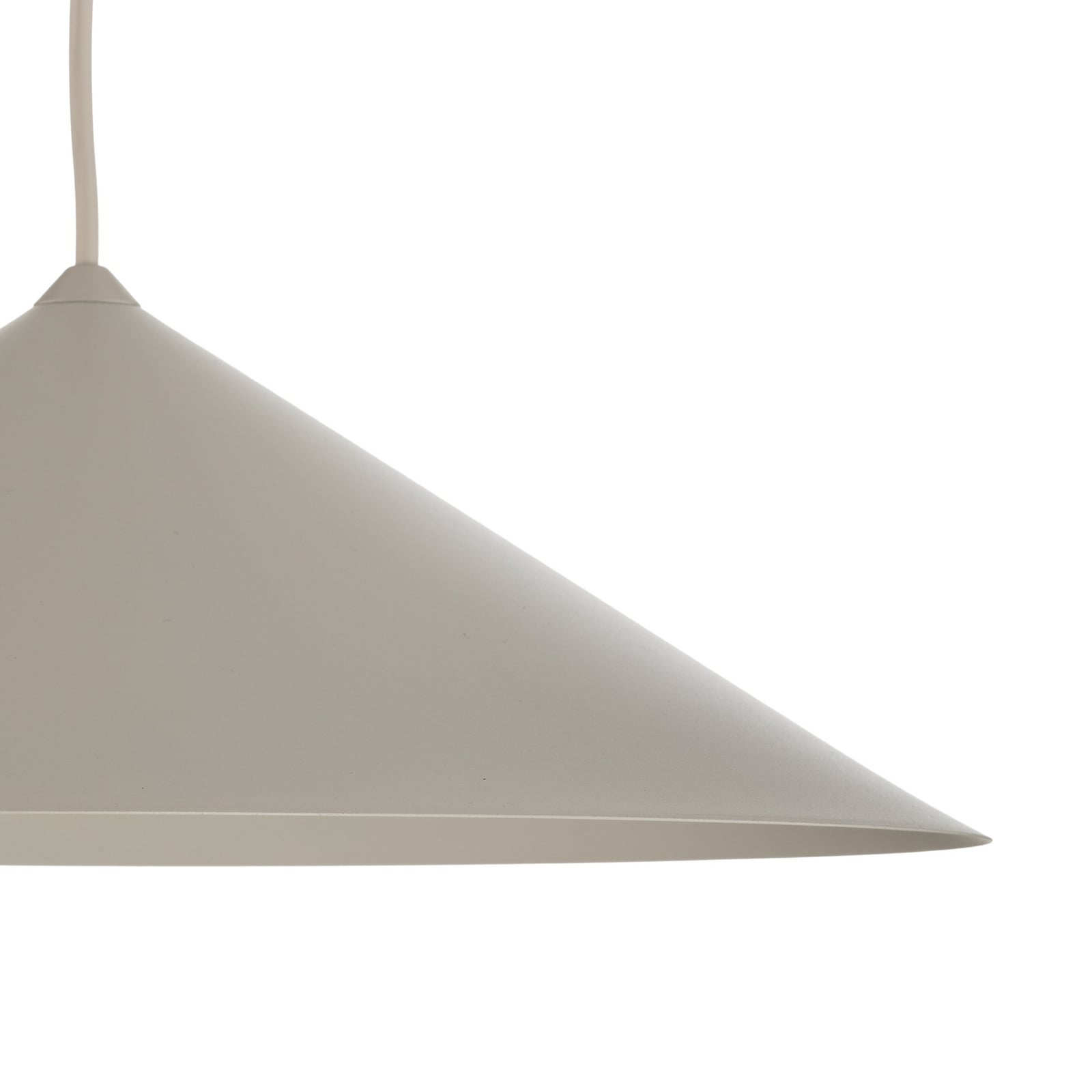 Żyrandol Lume L, kolor greige, metal, Ø 40 cm, GX53