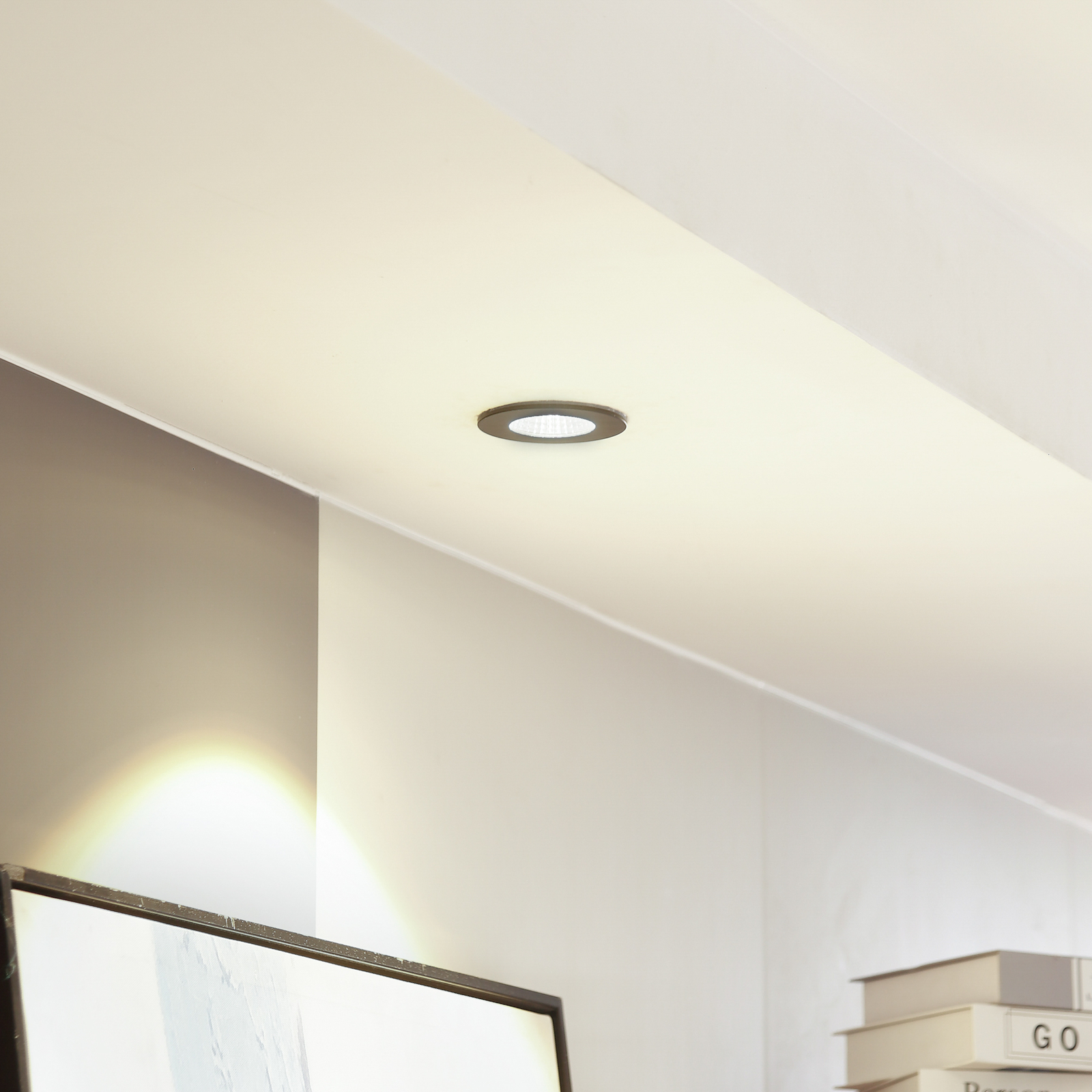 Lirin LED Inbyggningsspot 2700K IP65 Svart - Arcchio