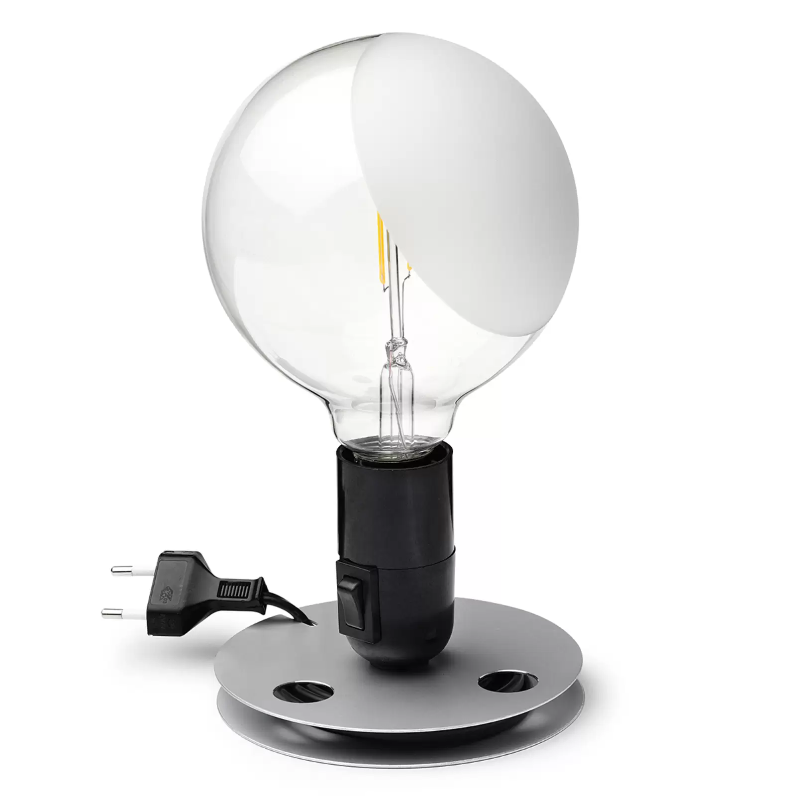 Pitasch Lampada da terra LED Nero H3380727