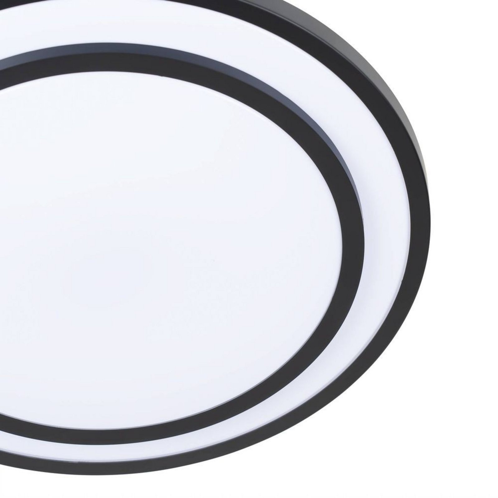 Essina LED Plafonieră Dim. CCT Black/White - Lindby