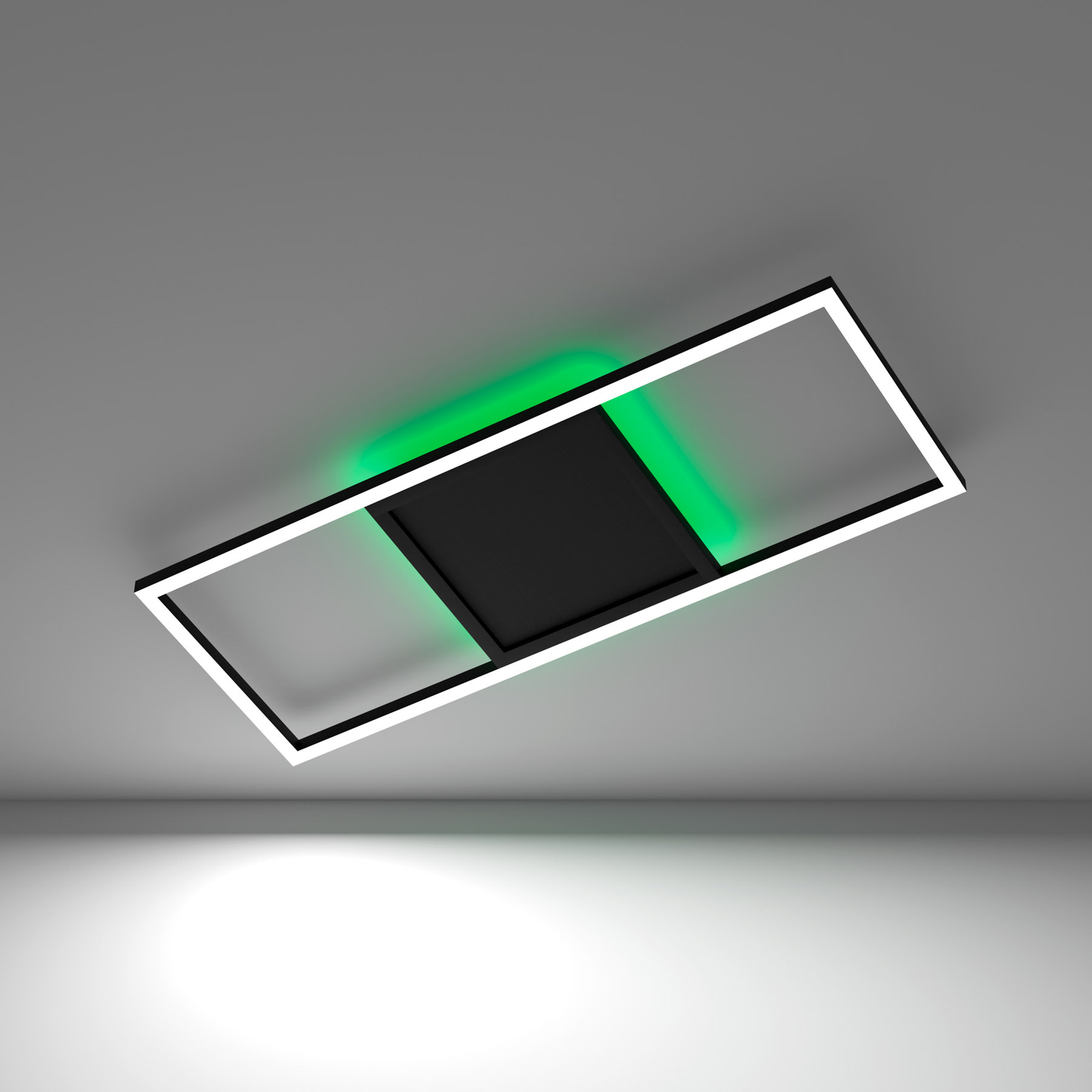 LED-taklampe Calagrano-Z ZigBee RGB/CCT 64x24cm