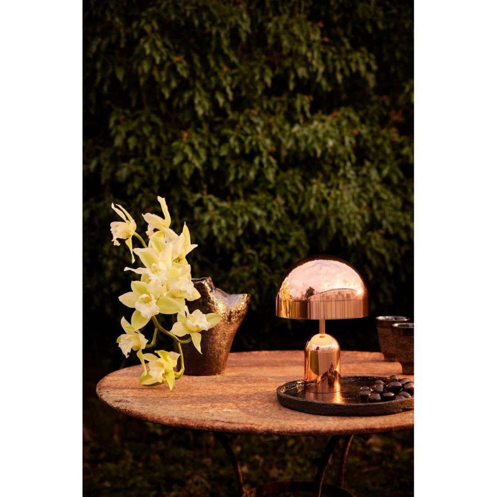 Bell Portable Candeeiro de Mesa H28 IP44 Copper - Tom Dixon