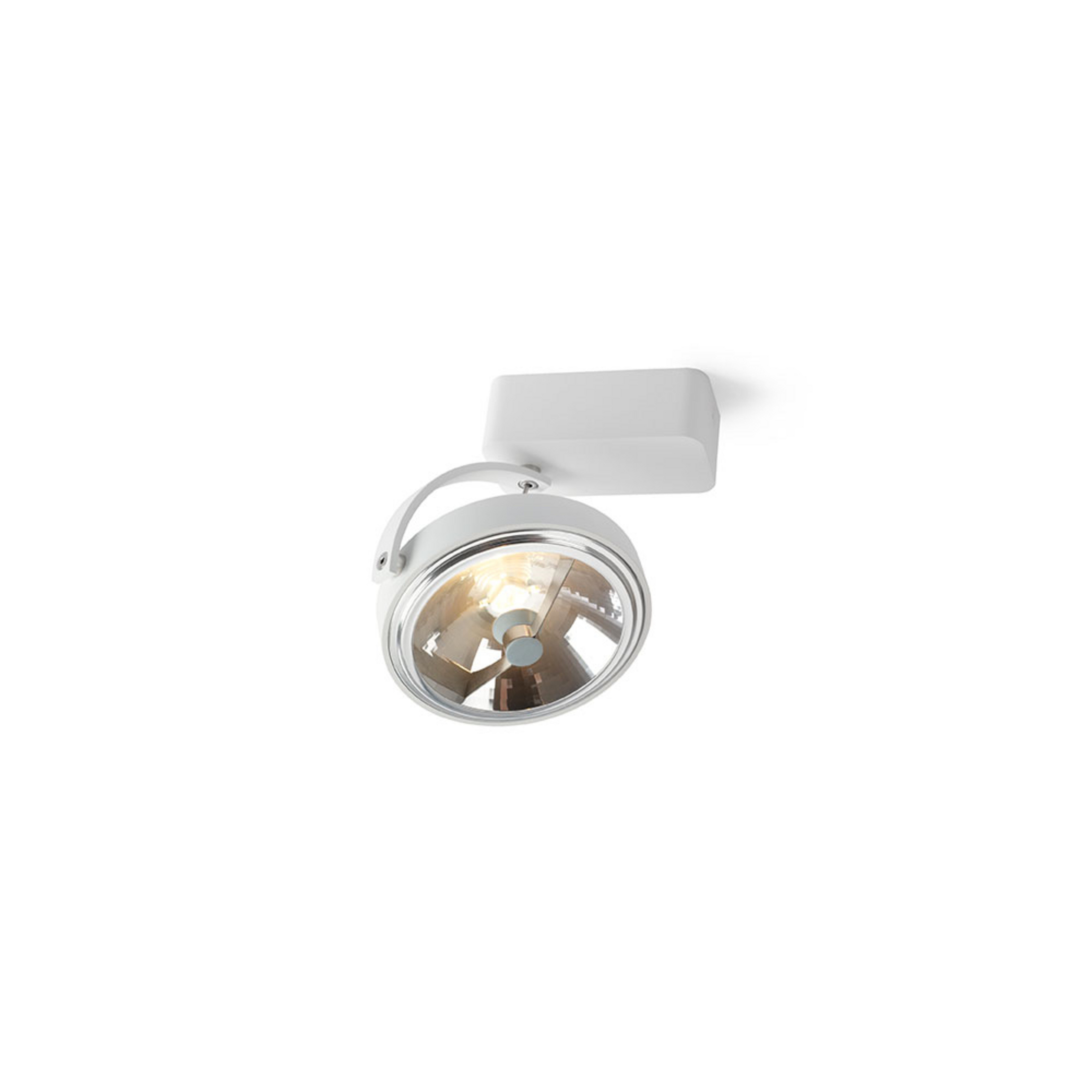 Pin-Up 1 Square Candeeiro de Tecto White - Trizo21