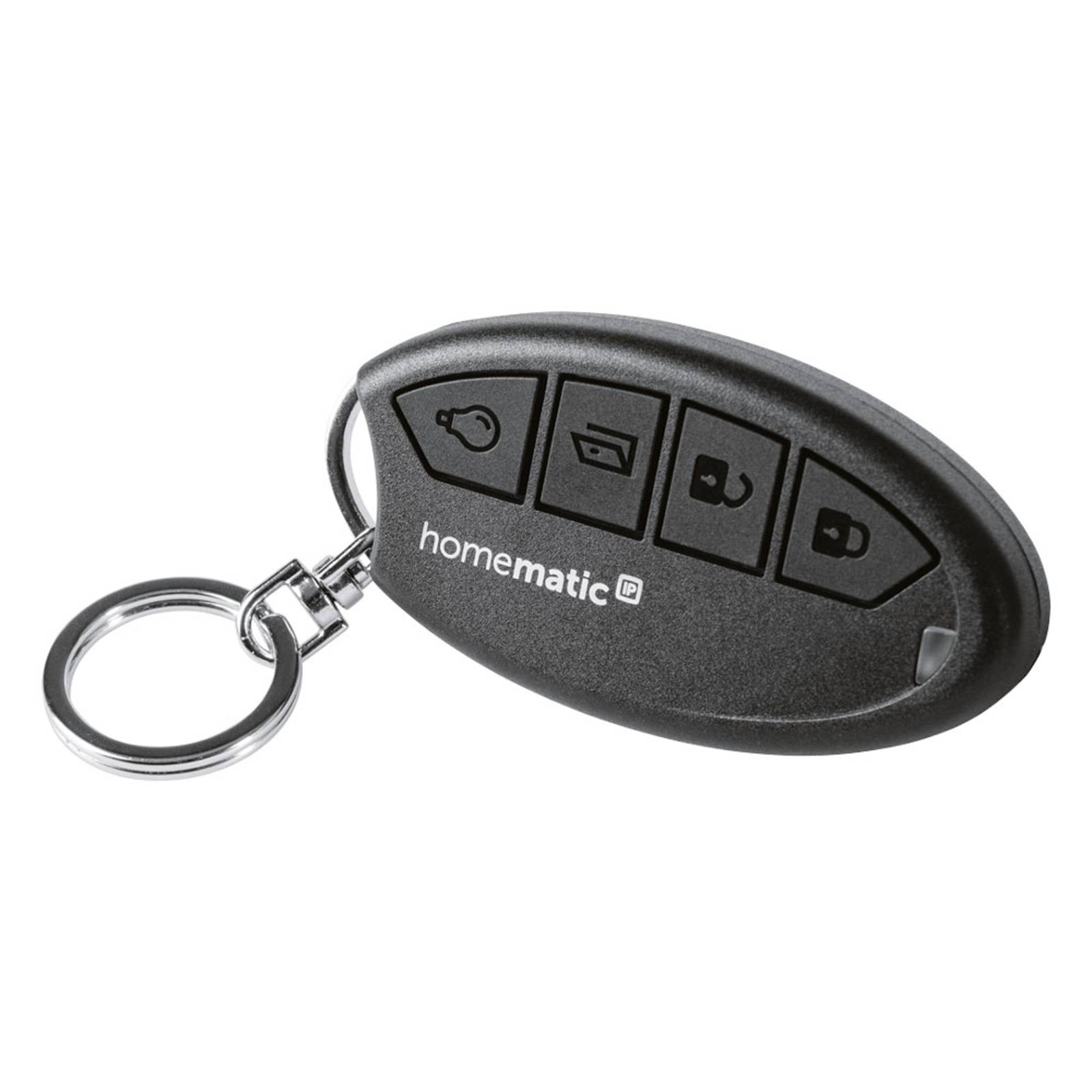 Homematic IP key ring remote control - access, L: 7.5 cm, W: 3.8 cm, H: 1.4 cm