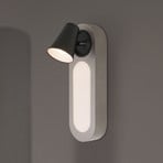 OSRAM LED-Wandleuchte NEPTUNE, weiß, 1 Spot, Metall Schalter