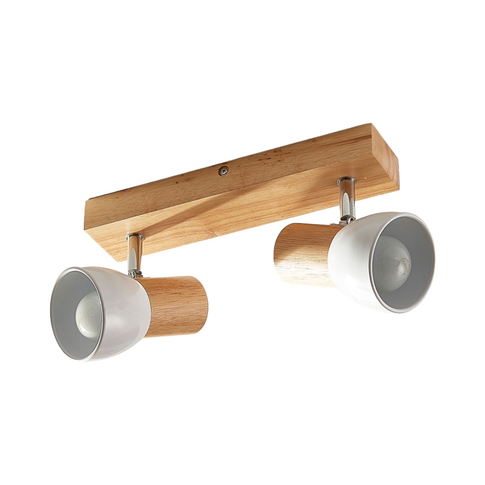 Thorin - lampada di legno a 2 punti luce