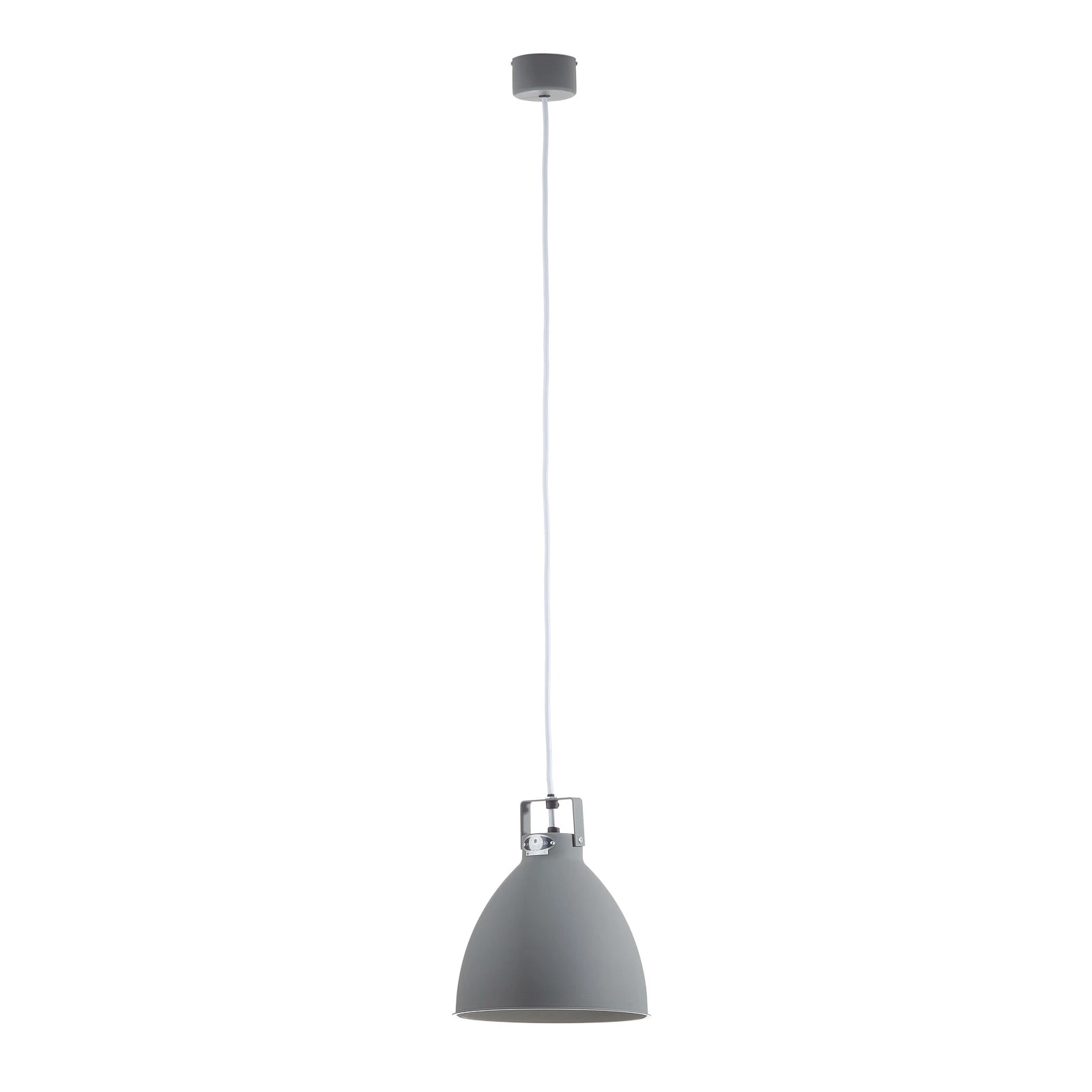 Jieldé Augustin A240 luz pendente cinzenta mate