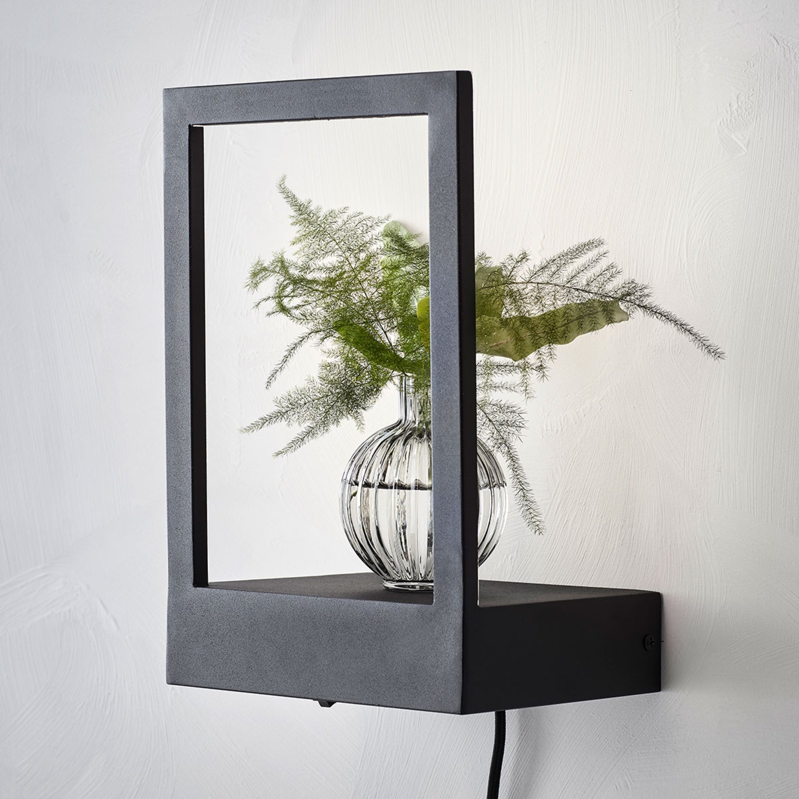 Pablo LED Wandlamp Black - Markslöjd