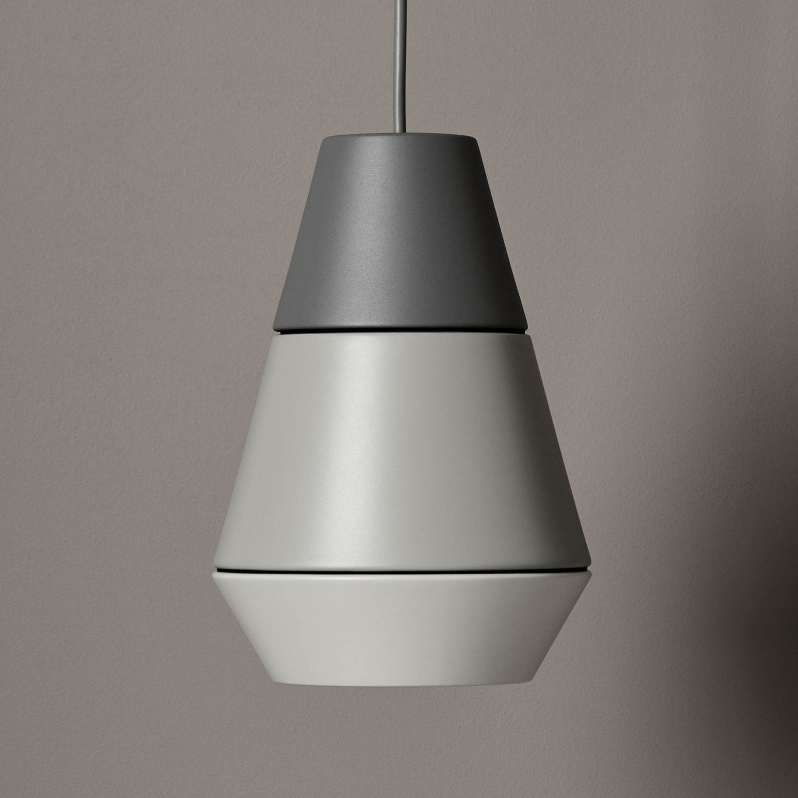 GRUPA Ili Ili La Lava lampă suspendată gri - Camera de zi / sufragerie - design - Metal