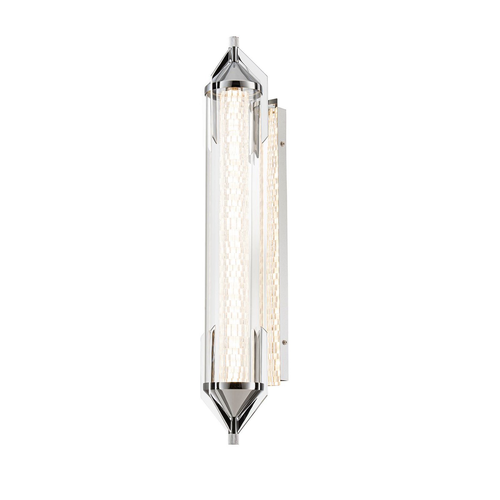 LED wandlamp ESPADA, gepolijst chroom Breedte 70 cm Metaal IP44
