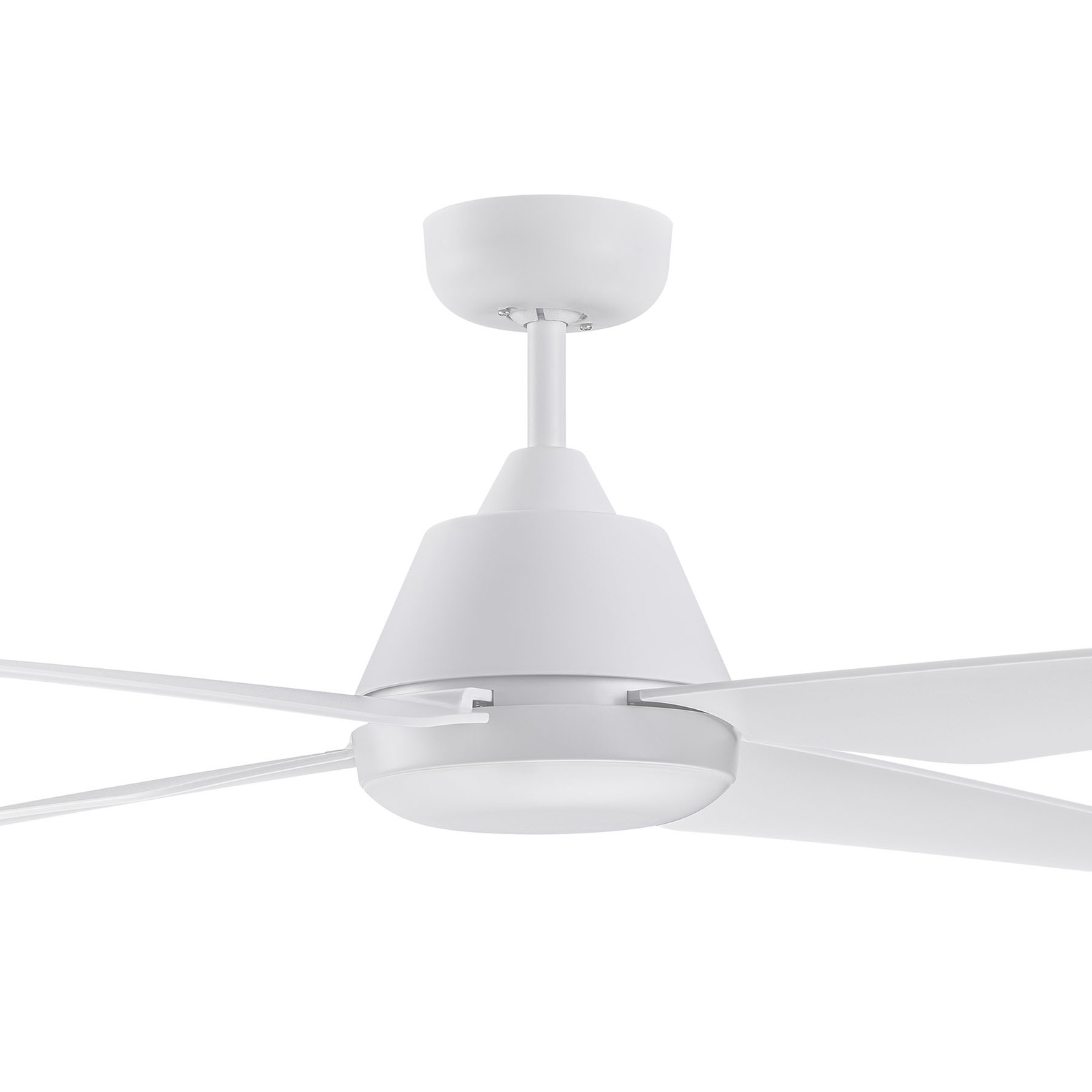 Ventilateur de plafond LED Beacon Aria blanc silencieux 122 cm