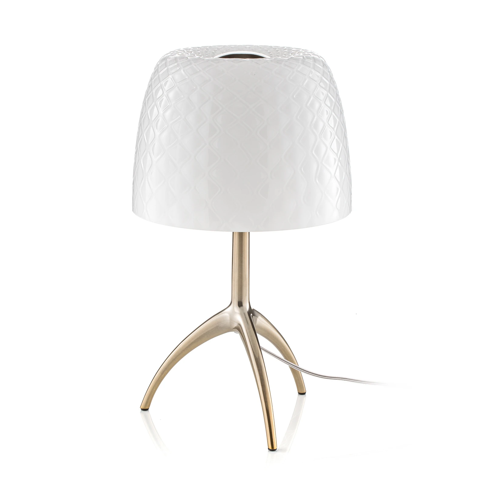 Foscarini namizna svetilka Lumiere 30, 45 cm, Pastille, vklop/izklop