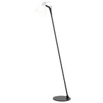Luxy Glam F0 Vloerlamp Black/Glossy White - Rotaliana