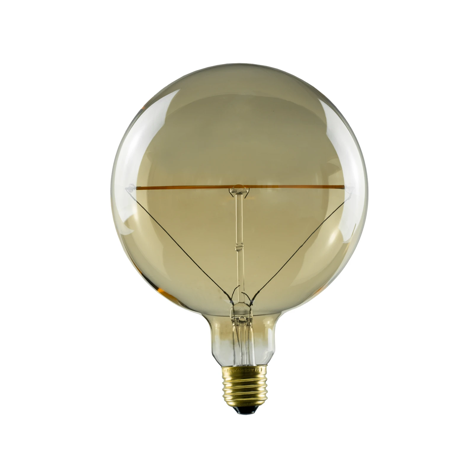 E27 5W LED-Globelampe Ø15cm Vintage gold 1.900K