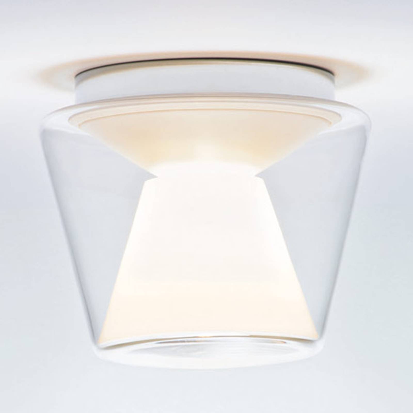 Serien Lighting serien.lighting Annex M - LED ceiling lamp, opal, for Living / Dining Room, glass, acrylic, 13 W, energy efficiency: A+, H: 21 cm