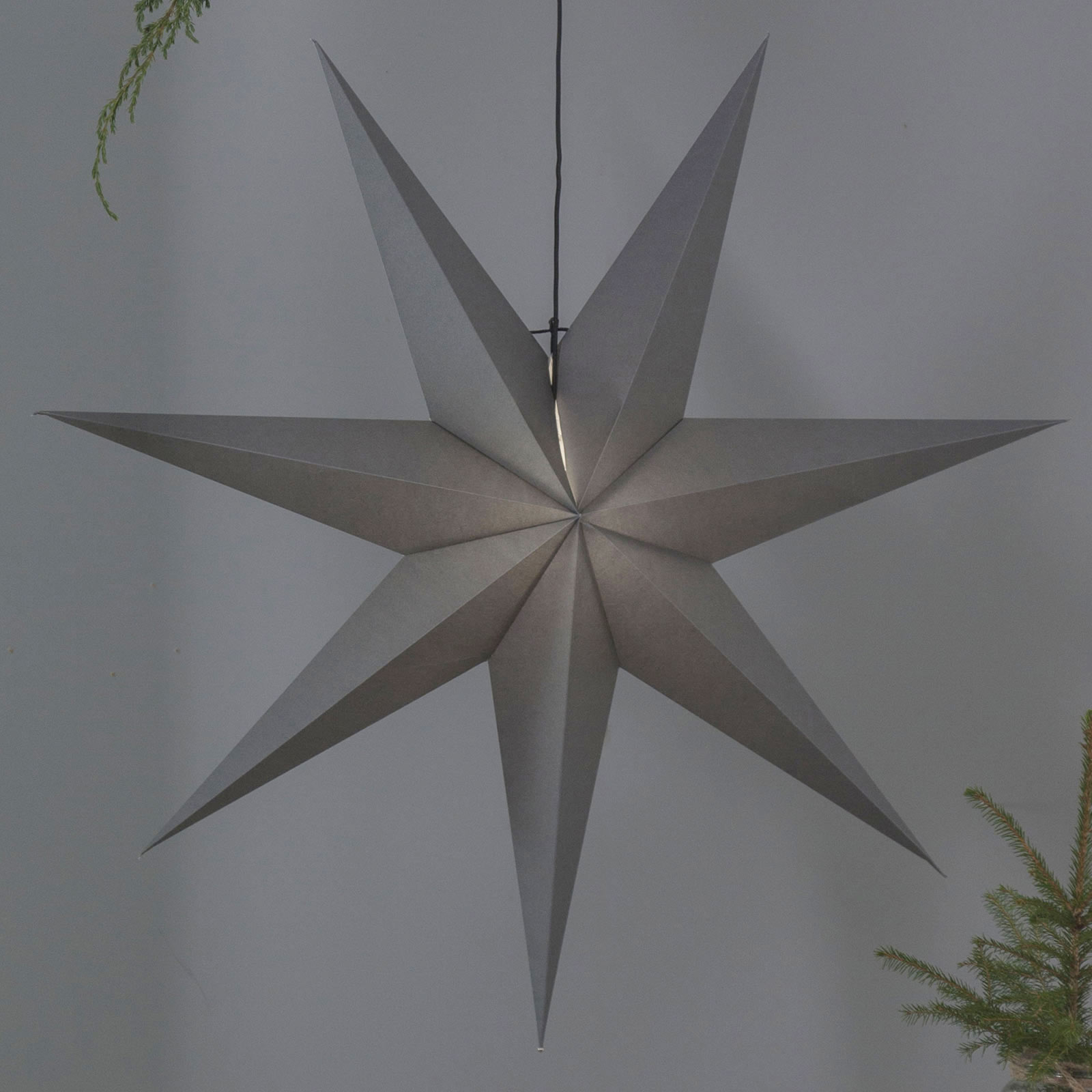 Ozen papirstjerne med syv takker, Ø 100 cm