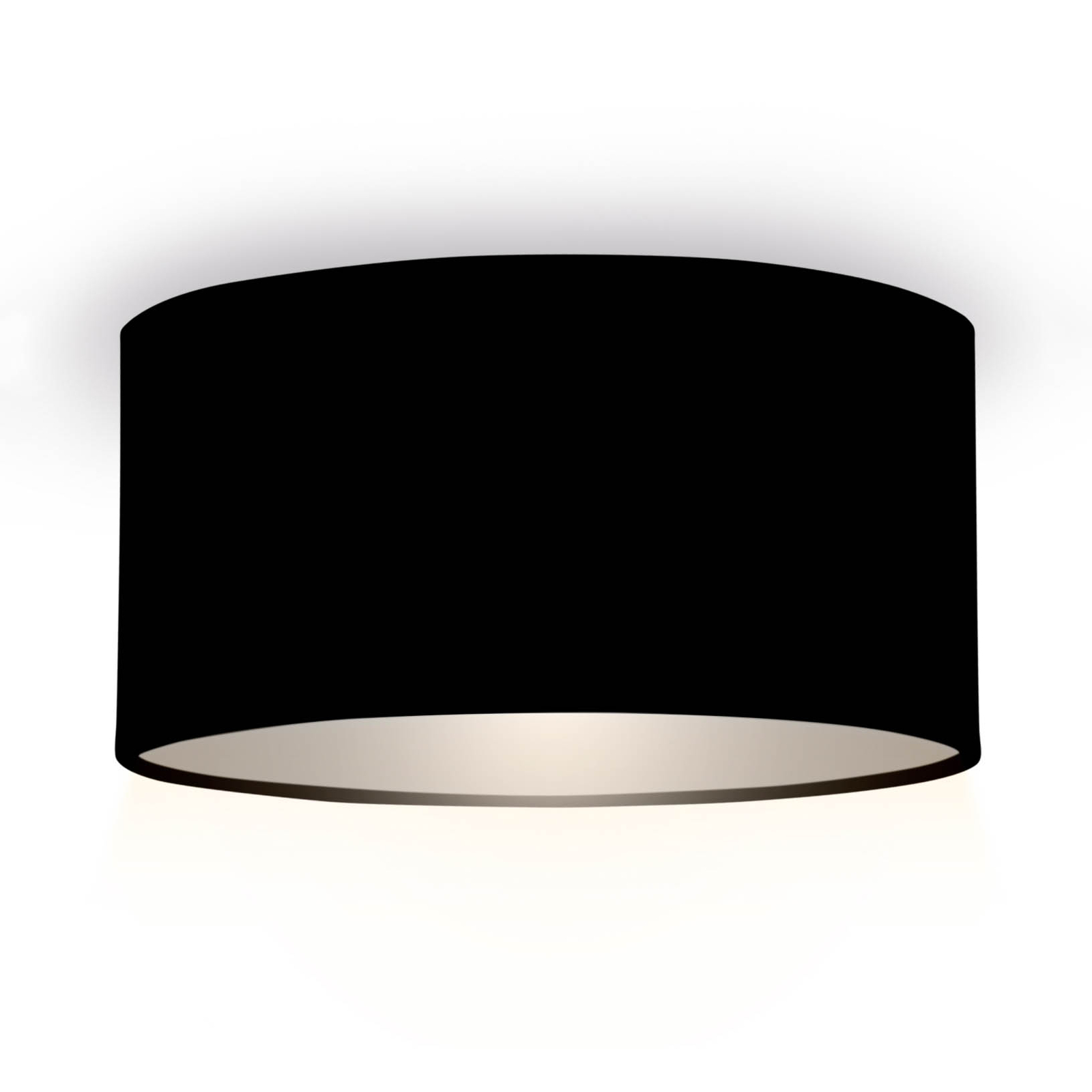 Čierne stropné svietidlo Ceiling Dream 20 cm