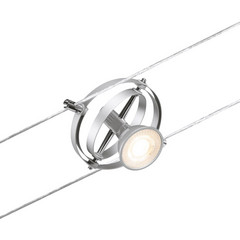 Paulmann Wire Cardan foco de luz sobre cable cromo