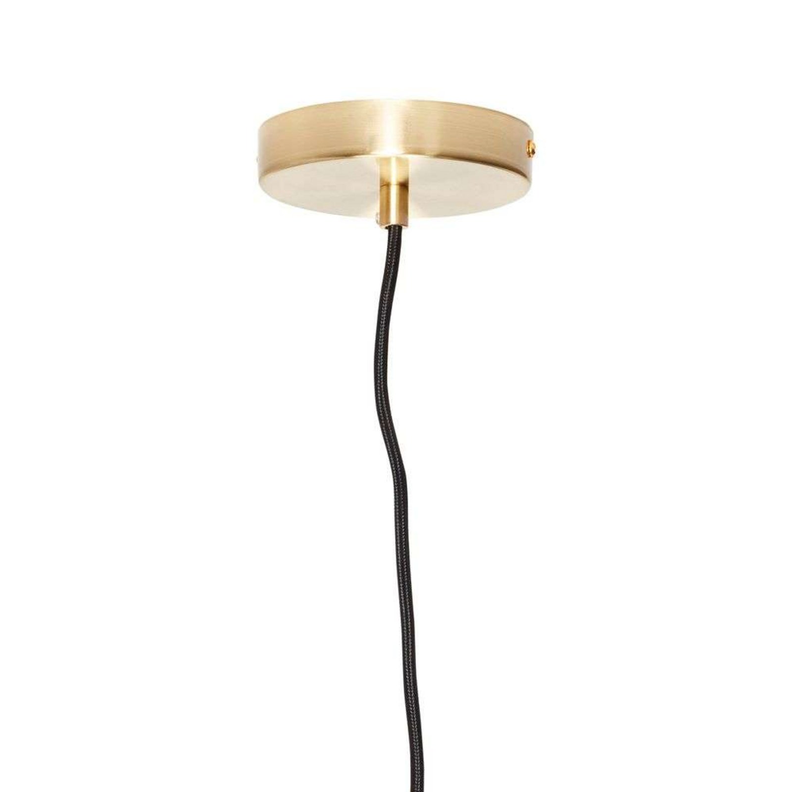 Muse Pendelleuchte Ø 40 cm opal/messing - Hübsch