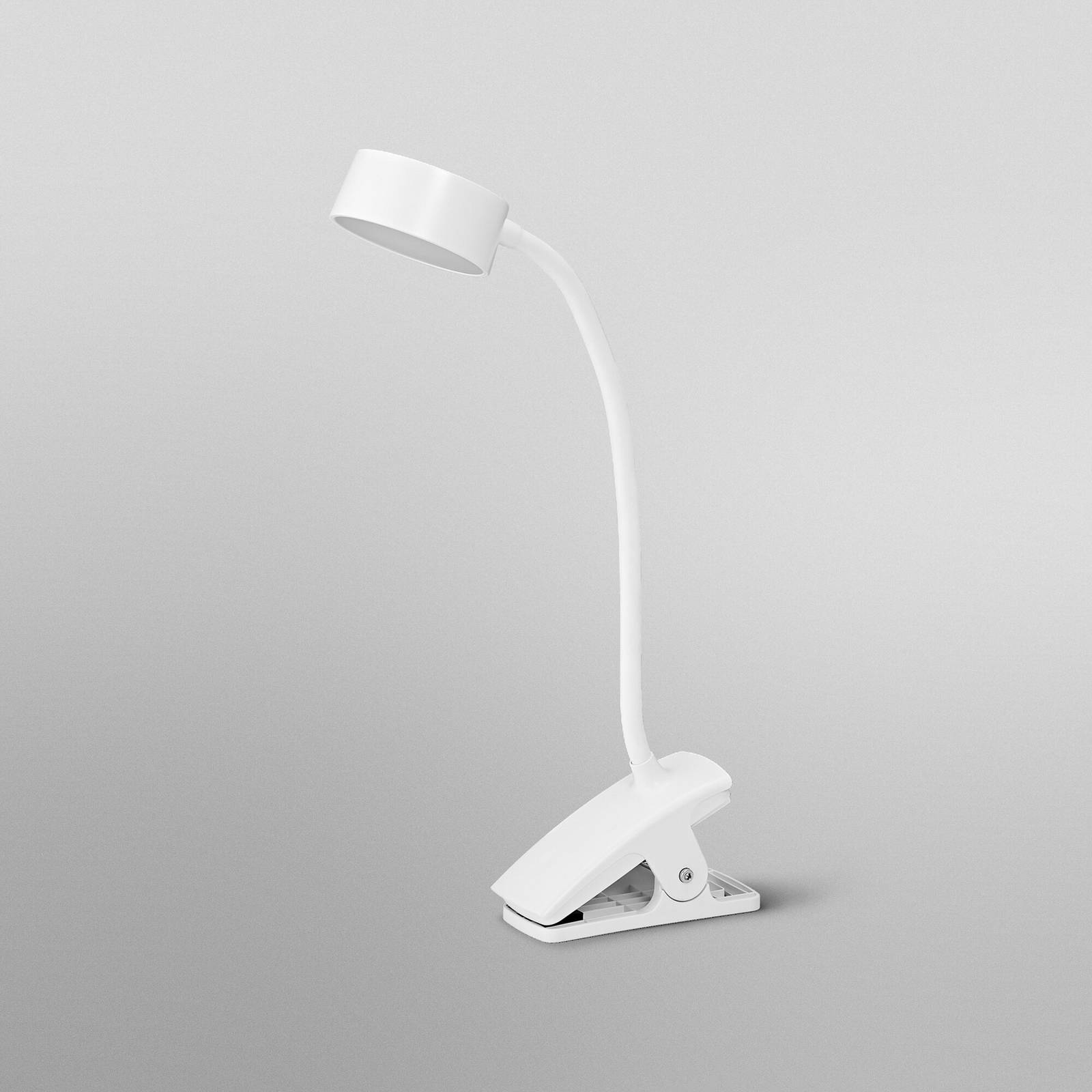 Lampa z klipsem LED OSRAM Office Line Cylinder, biała, CCT, DIM