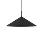 Kapitale hanglamp, zwart, 1-lamp, Ø 60 cm, GX53