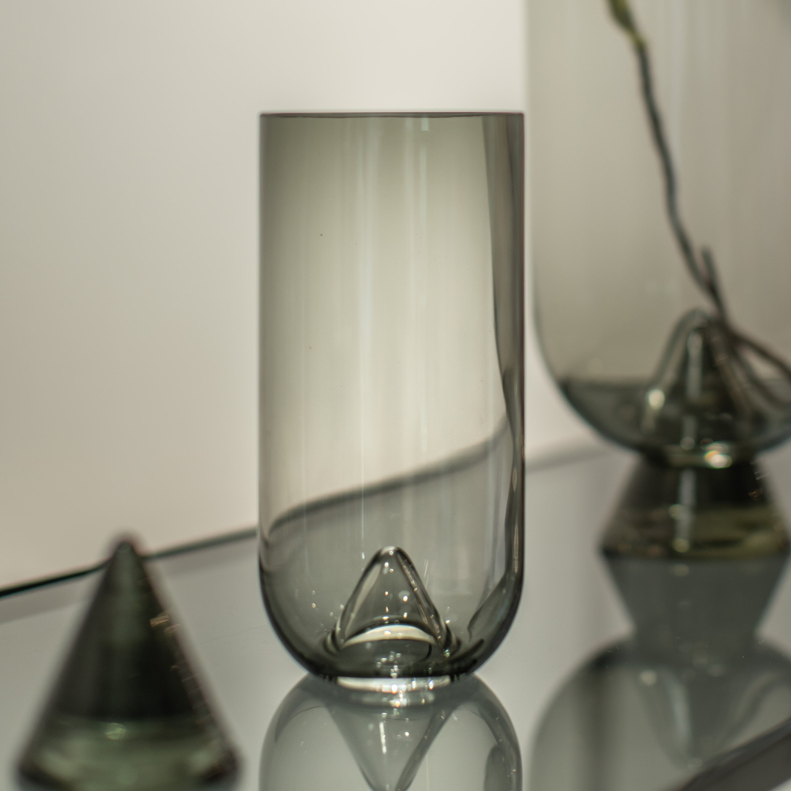 Glacies Vase H29 Schwarz - AYTM